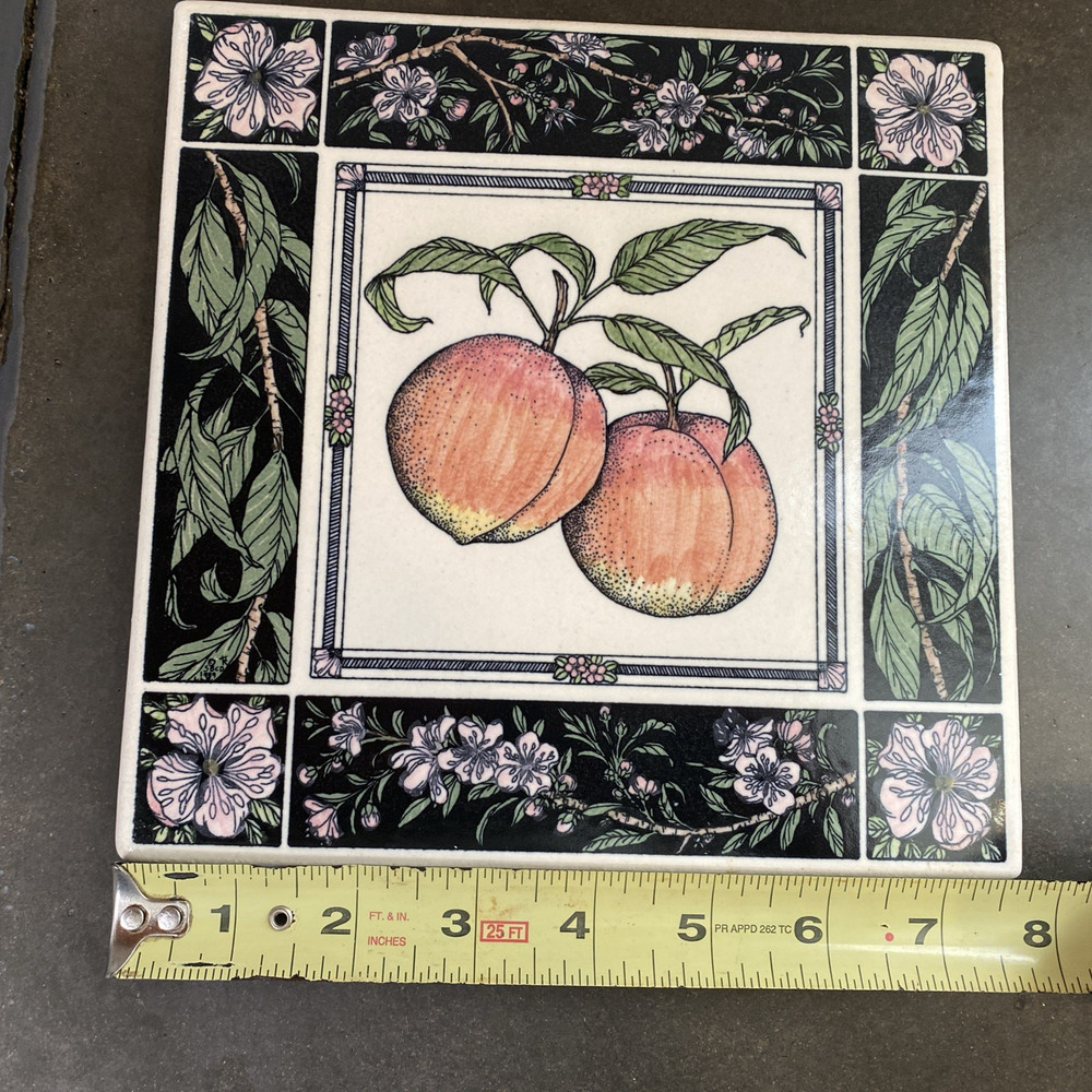 Peach Ceramic Tile 7.5"x7.5"