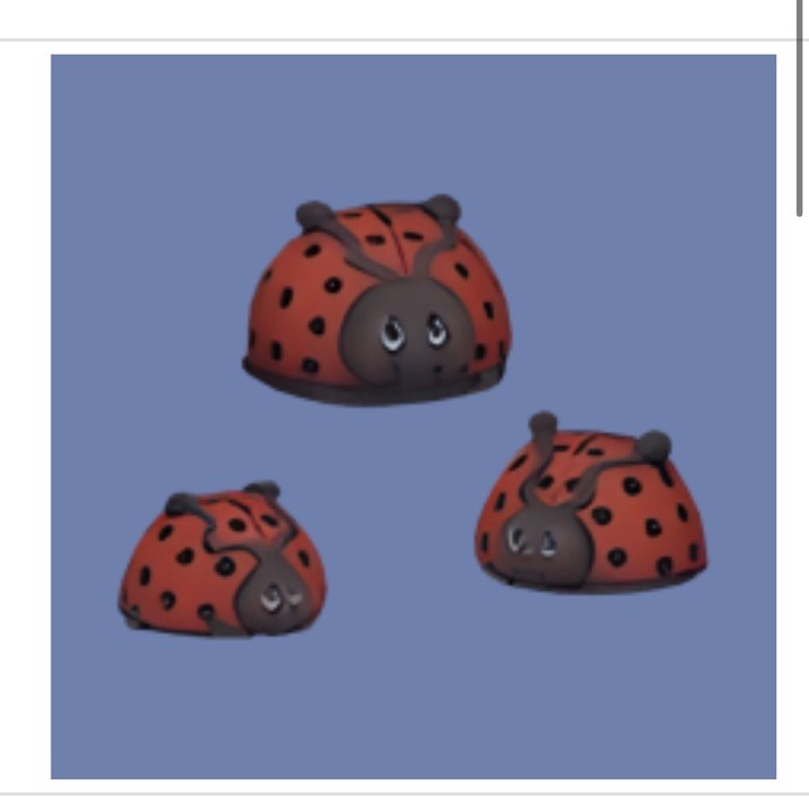 Clay Magic Inc 2001 Large Medium And Small Ladybugs 2396 Ceramic Slip Mold