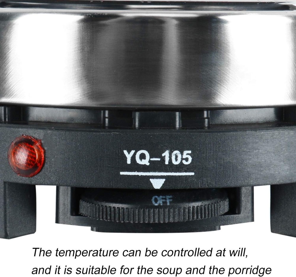 5.5" Multifuntional Mini Hot Plate - Safe and Efficient Cooking Solution