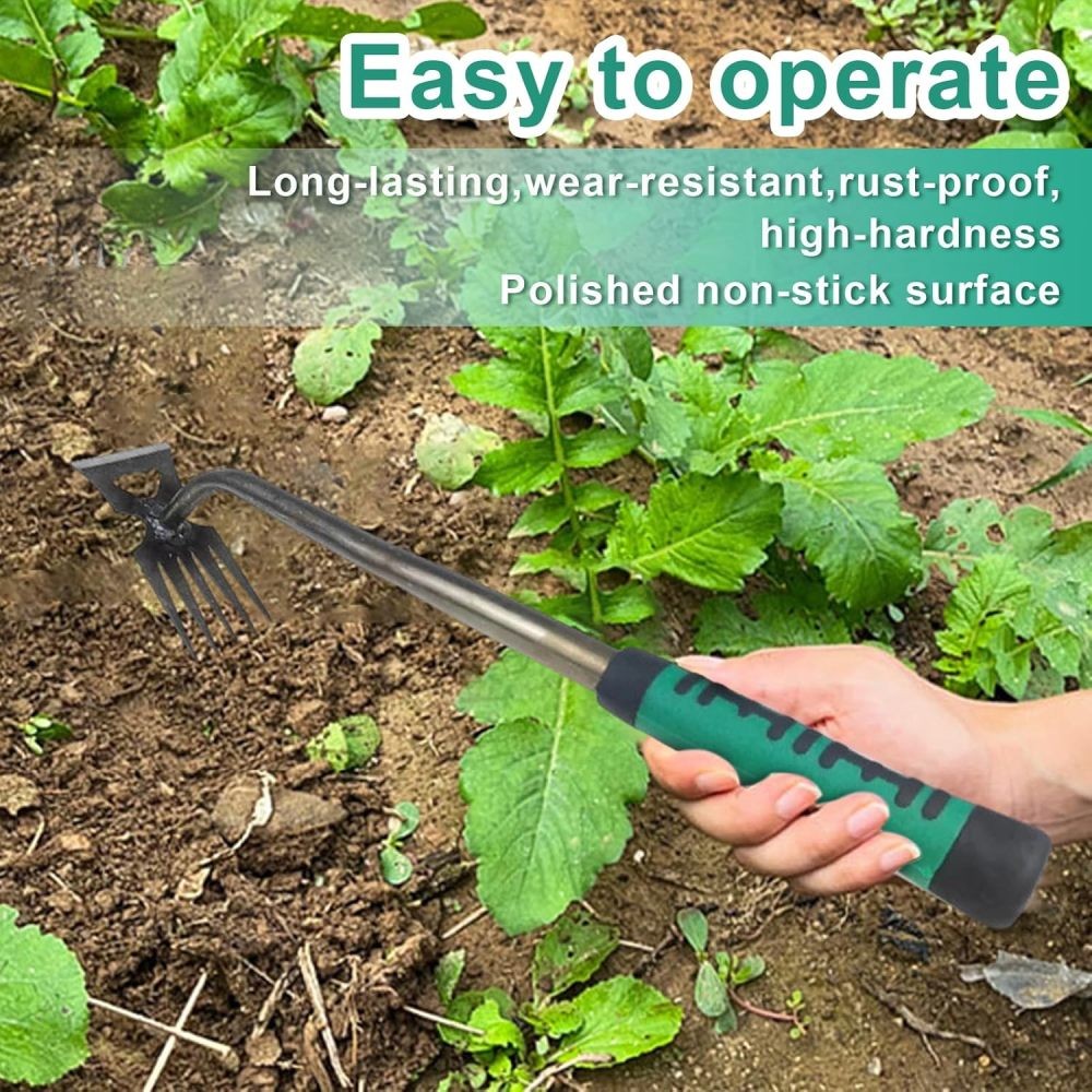 5/6/11 Teeth Weed Puller Tool Set Garden Hand Weeder Tools Manual Weed Remover