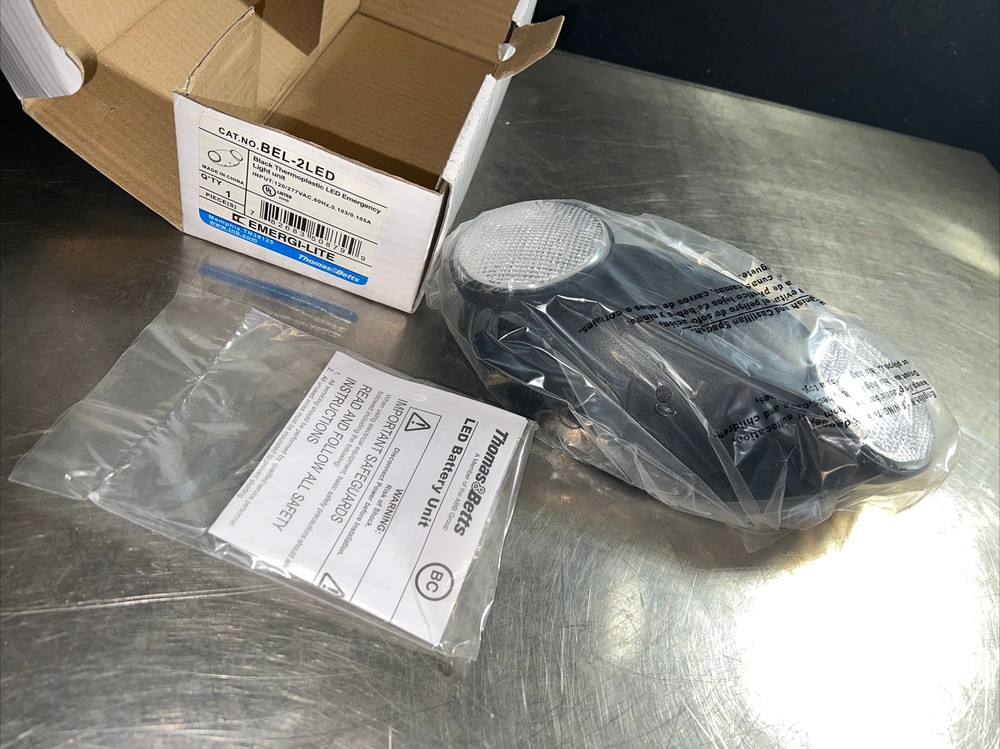 EmergiLite 2 Head - w/Battery - Emergency Lighting B-EL-2LED 25020