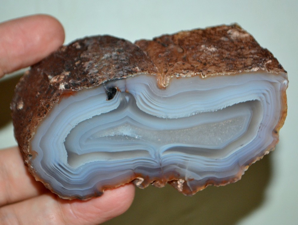 6 pcs Lot Black River Agate from Argentina Bulk * rare
