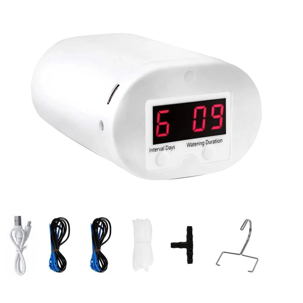Smart Watering Device with Auto Stop Function When Water Source is Depleted