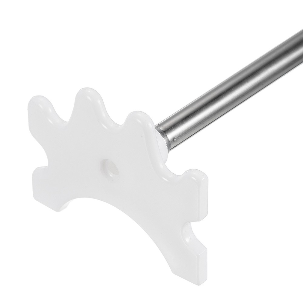 Billiard bridge head, plastic for billiard table, white