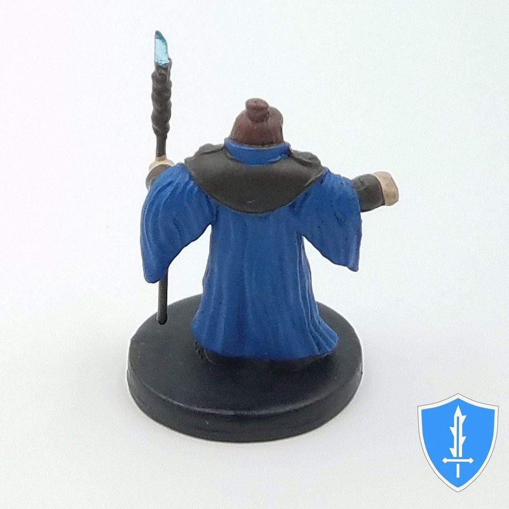 Shield Dwarf Wizard - Rage of Demons #8 D&D Miniature