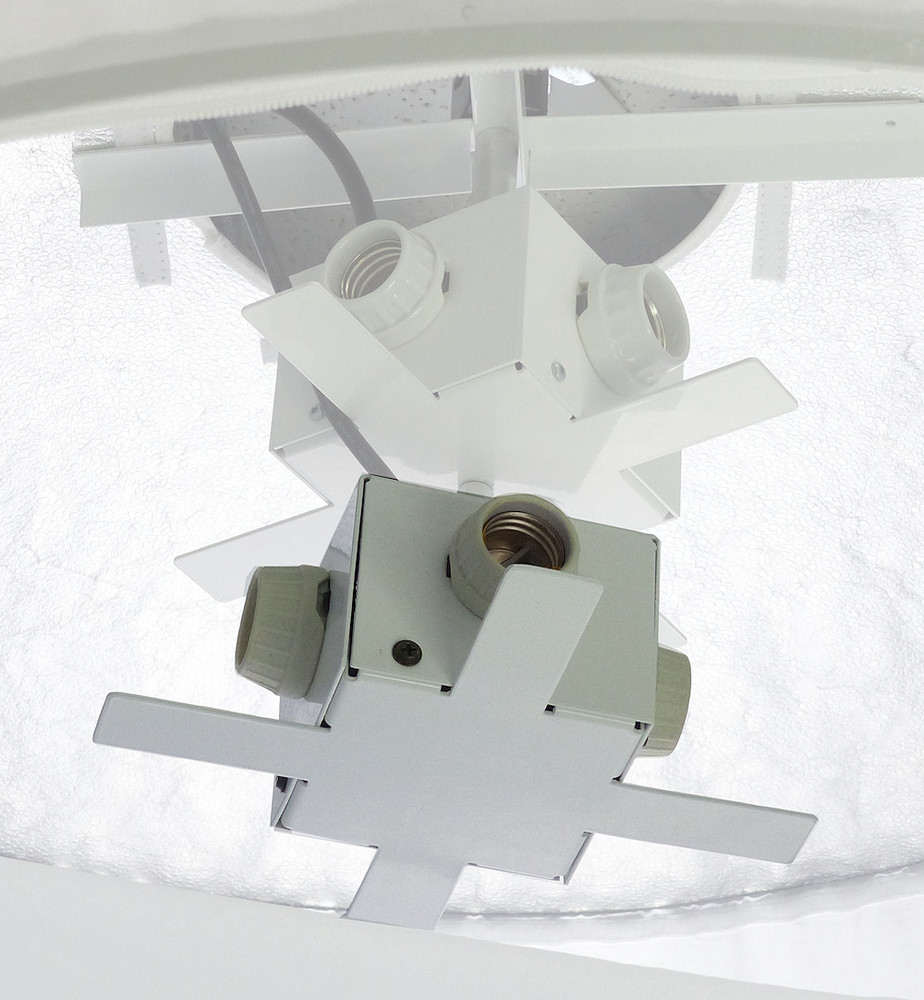 ALZO Duplex Socket for Adding 4 Bulbs to an ALZO Drum Light