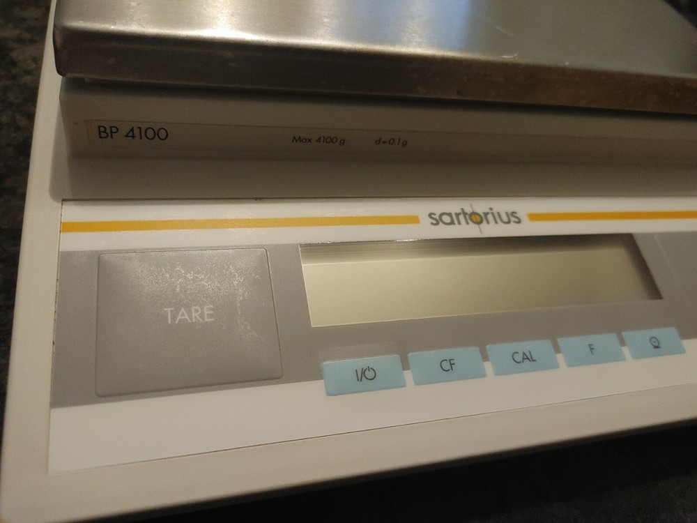 Sartorius BP4100 Lab Scale MAX 4100g not working no power cord