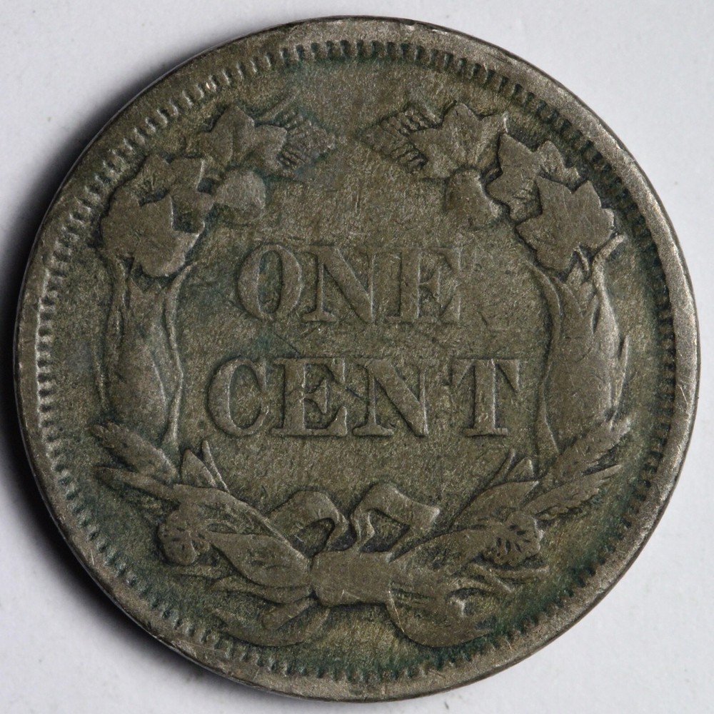 1858 SL Flying Eagle Cent Penny XF E105 TXER