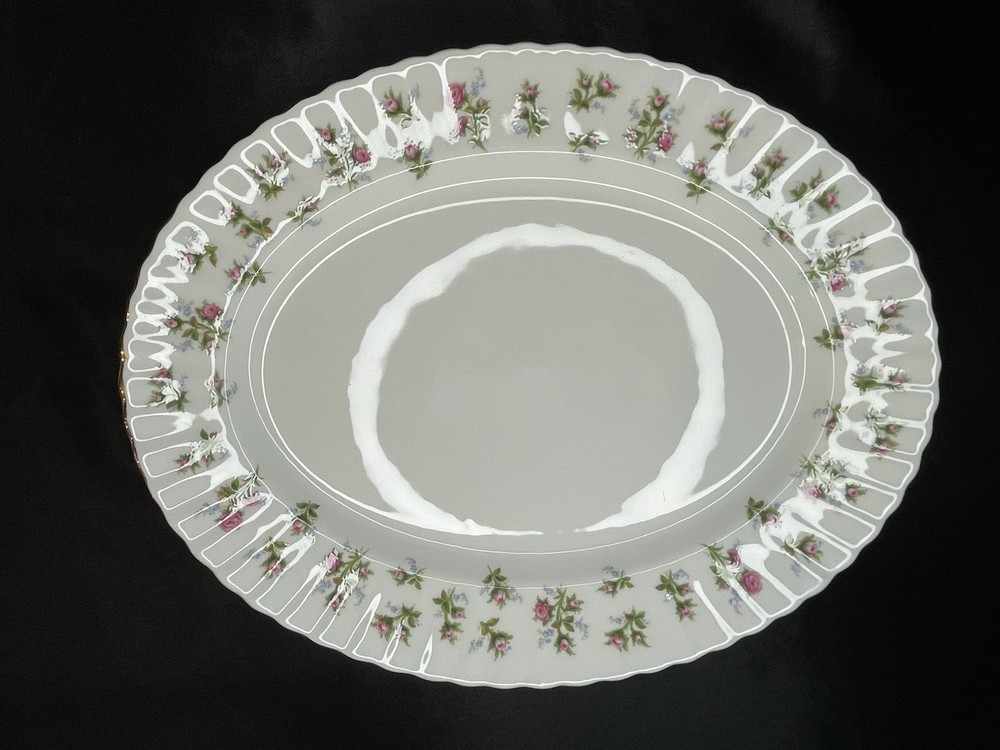 ROYAL ALBERT “Winsome” Bone China 13” Oval Serving Platter EUC