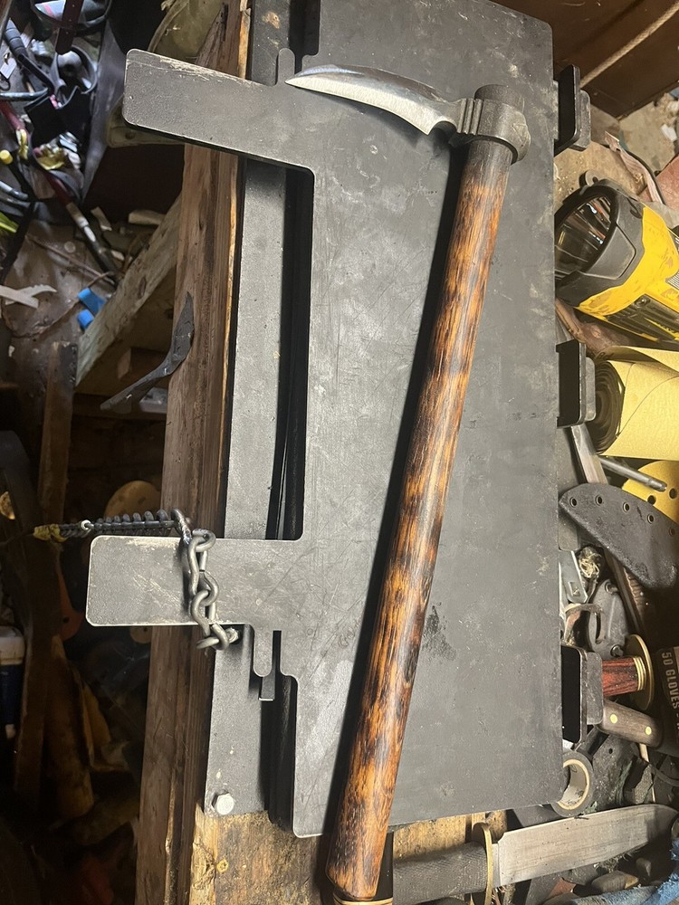 BOTH EDGES SHARPENED Cold Steel Spontoon Hawk
