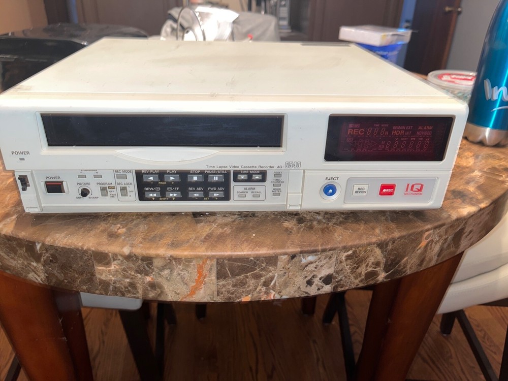 Panasonic AG-6540 S-VHS/VHS Time-Lapse Video Recorders Two (X2) Both