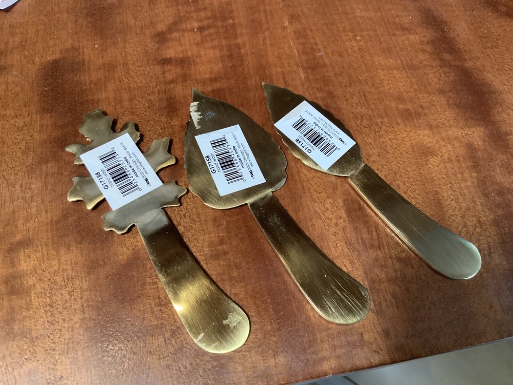 Canapé/Appetizer Spreaders. Lot Of 3. NWT