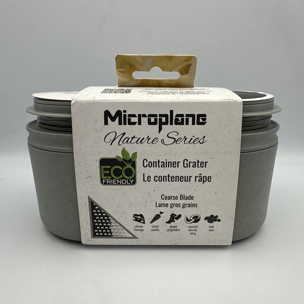 Microplane Eco Series Grate And Store Container Grater