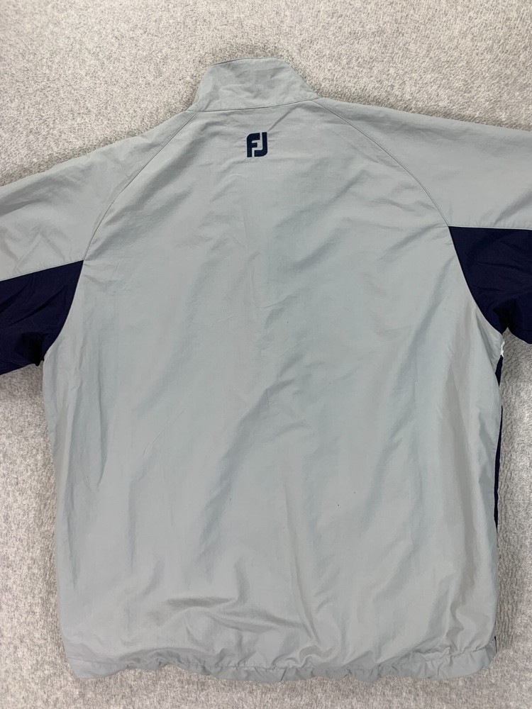 Footjoy1/2 Zip Pullover Golf Jacket (Men's Medium) Blue/Gray