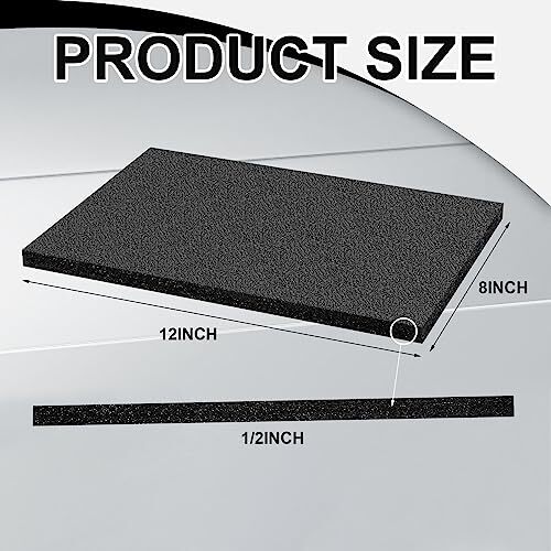12Pk Polyethylene Foam Pads for Packing Foam Sheets Cuttable Cushioning Inserts