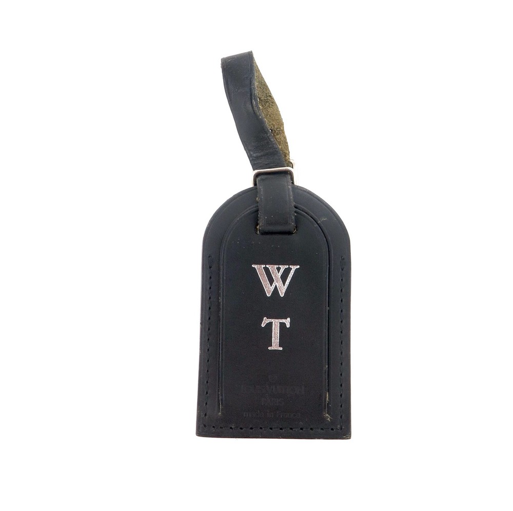 .Louis Vuitton Monogrammed Luggage Bag Identification Tag - WT