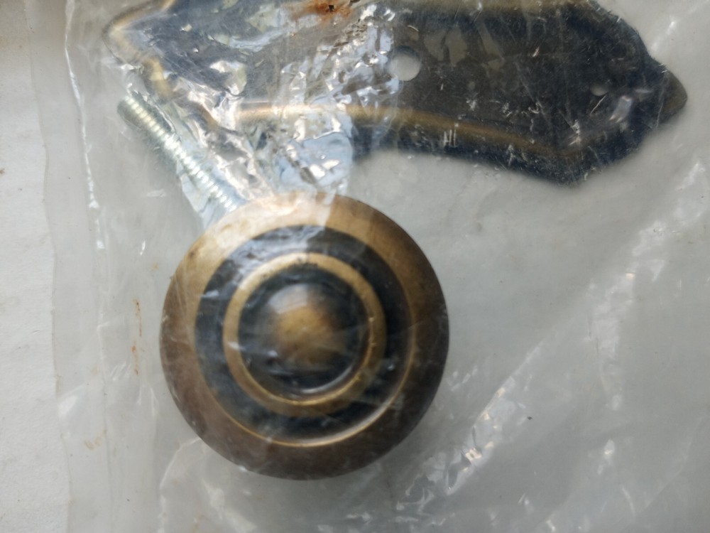 3 CABINET or drawer Hardware BRASS handle