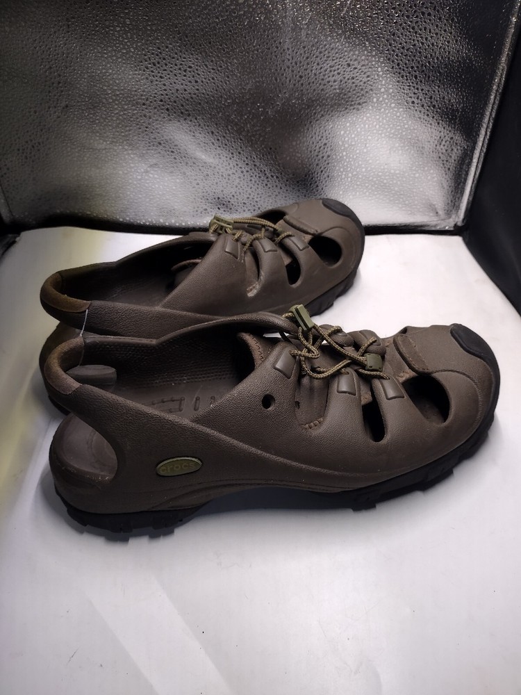 Crocs Mens Rubber Sandals M12 (B7)