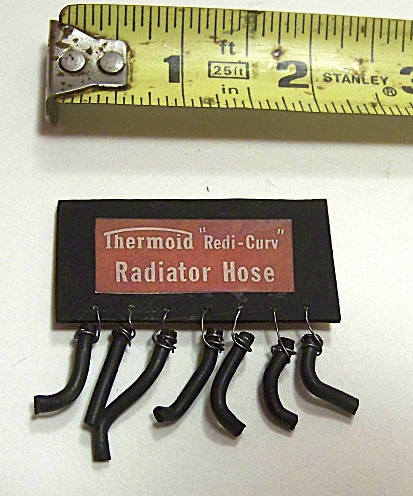 1/24 Scale Vintage Radiator Hose Display