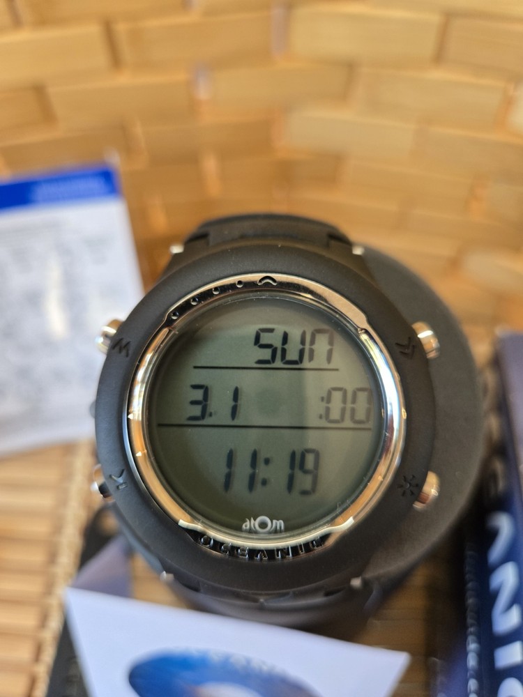 Oceanic Atom 2.0 Dive Computer Watch Air Integrated Nitrox With Transmitter