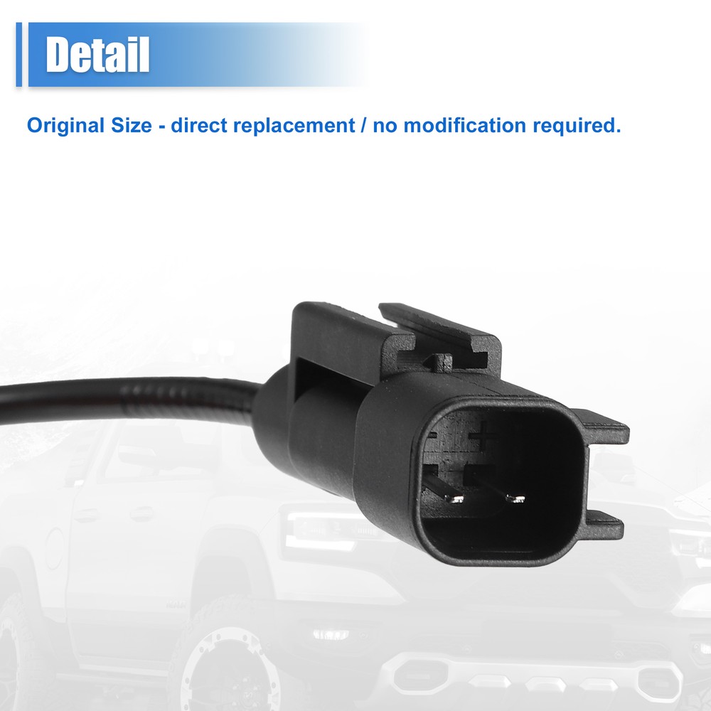 2pcs ABS Wheel Speed Sensor for Ram 1500 2013-2018 Front Left or Right Black