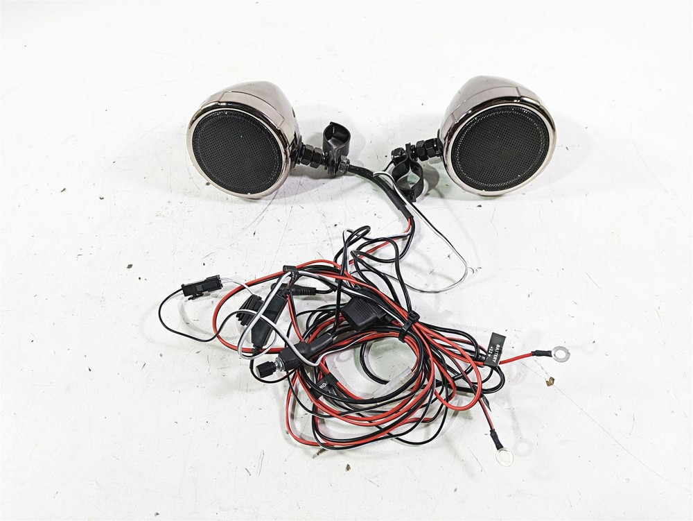 2002 Honda VTX1800 Retro Front Handlebar Speaker Set