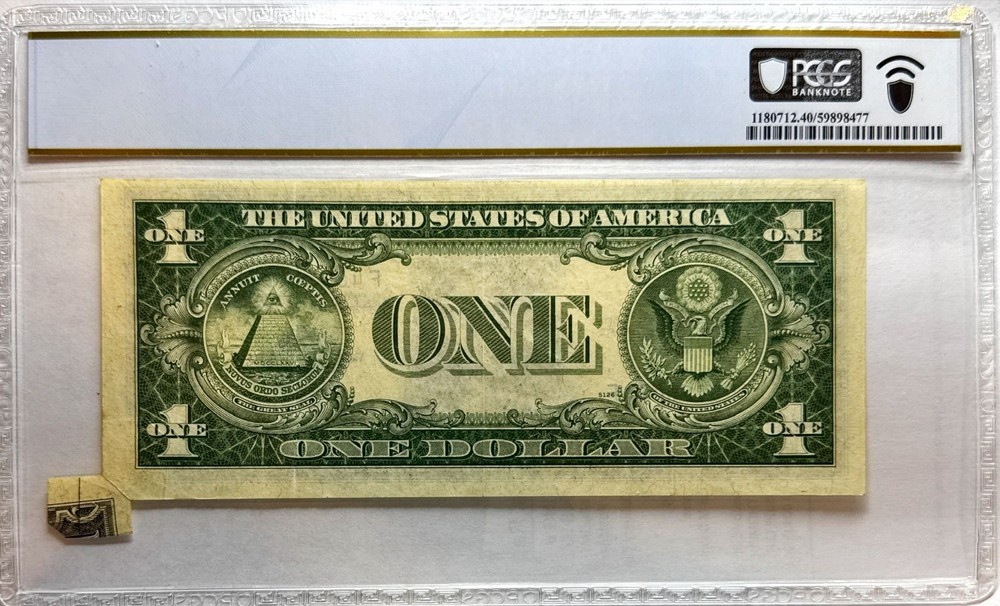 1935D Fr. 1613N - Printed Foldover Error PCGS XF40