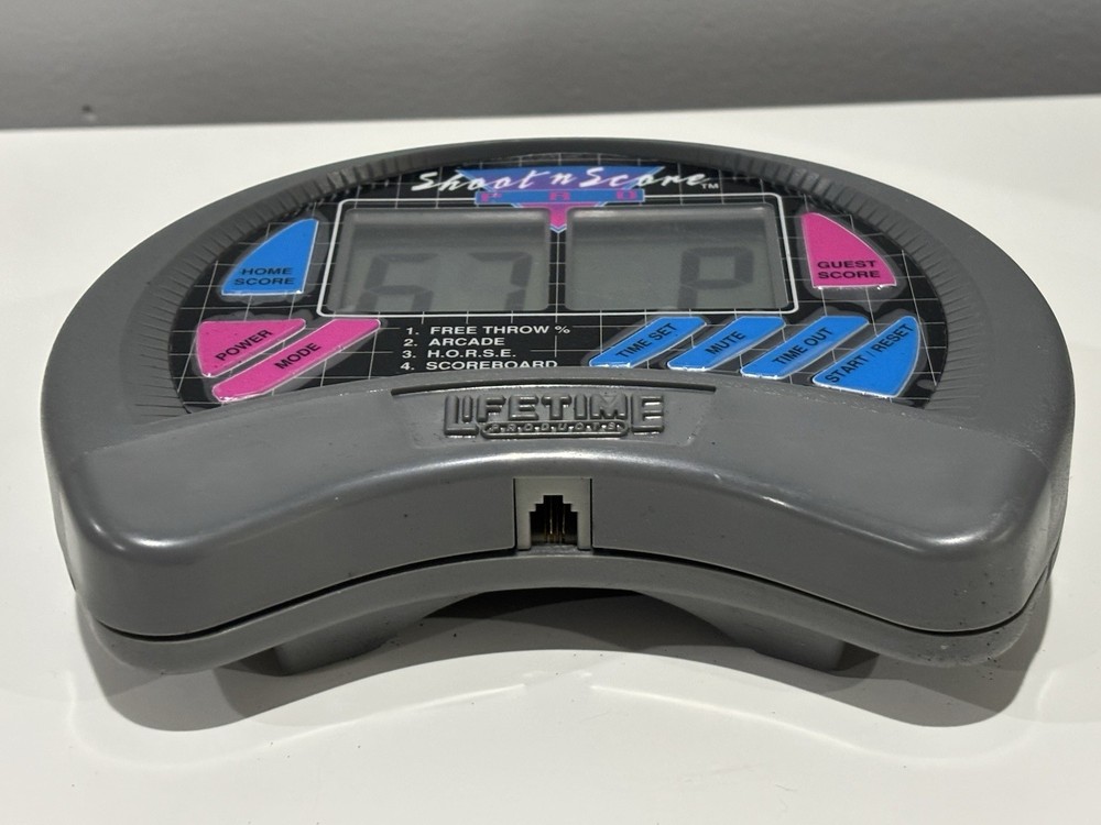 Lifetime Products Shoot N Score Pro Model 400 Scoreboard Controller Working