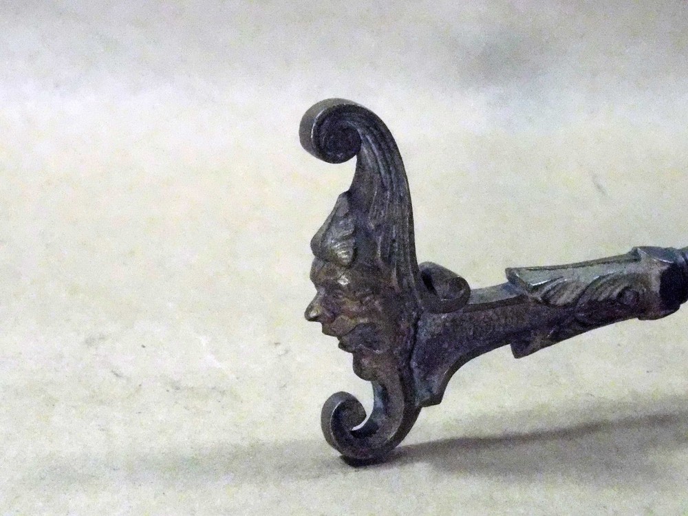 Decrative brass hook