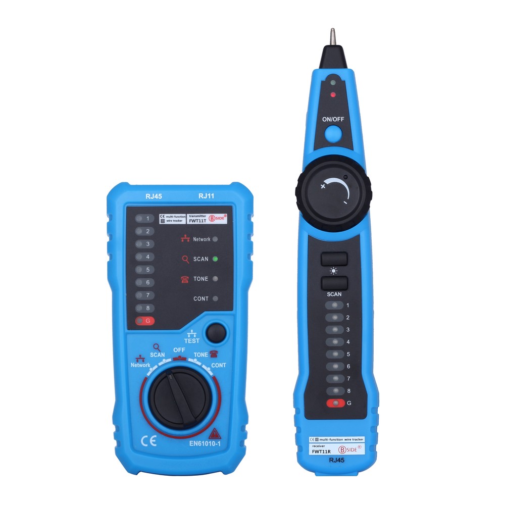 Cable Finder Cable Tester Network Tester Wire Tracker For RJ45/RJ11 US