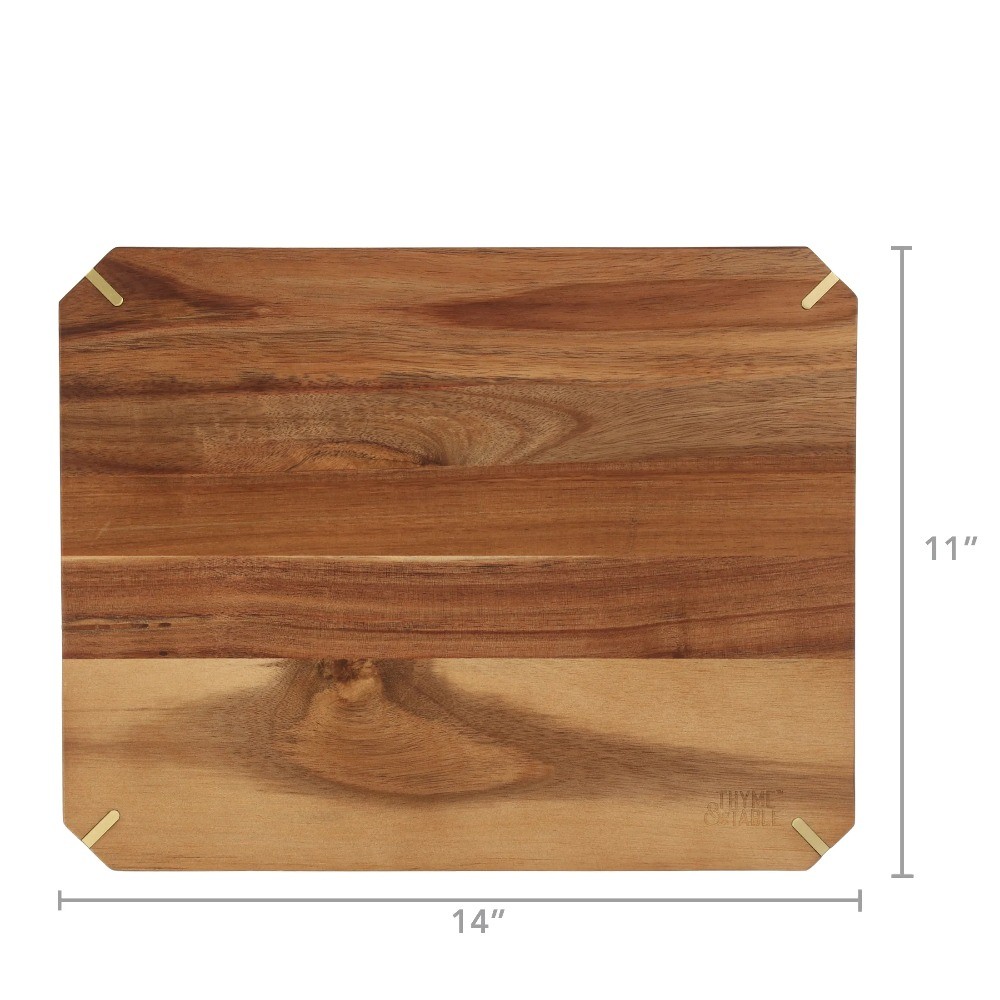 2-Piece Acacia Cutting Board Set