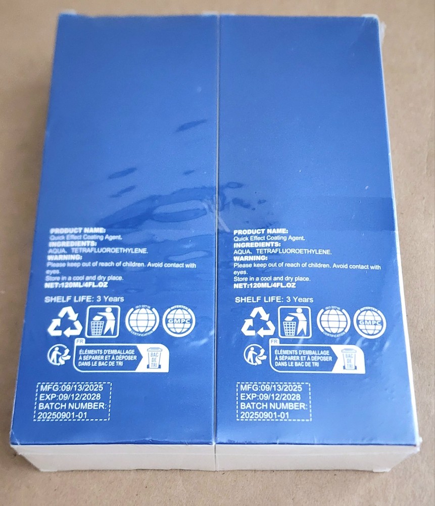 (2 PACK) SOPAMI Quick Effect Coating Agent Whole Vehicle Coating 120ML/4oz