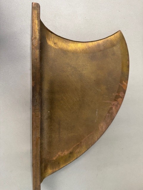 Tracking fin- used on vdrive inboard models 2009-current Bronze Casting