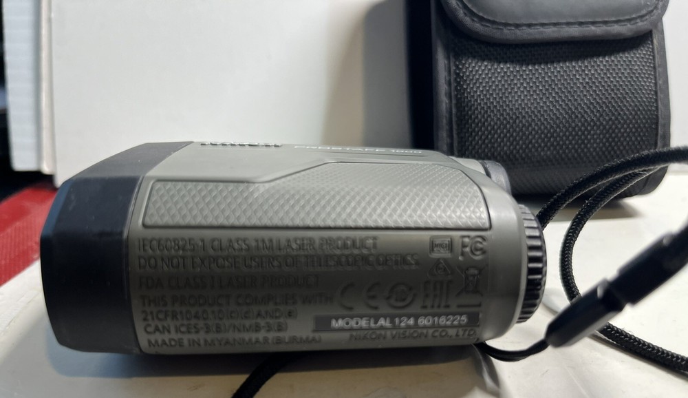 Nikon Prostaff 1000 Laser Rangefinder With Case Nice & Clean!