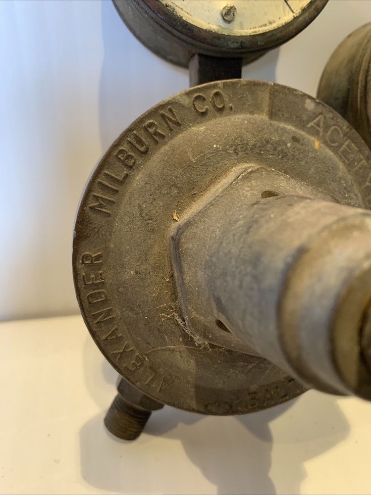 Vintage Alexander Milburn Co Acetylene Regulator Valve