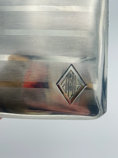 Elgin Silver Cigarette Case