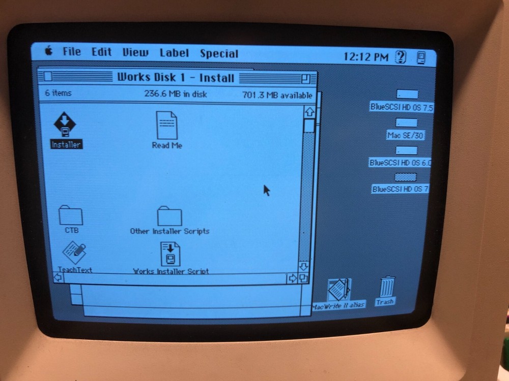 MicroSoft Works v3.0 Software 3-1/2" disks - vintage Mac software