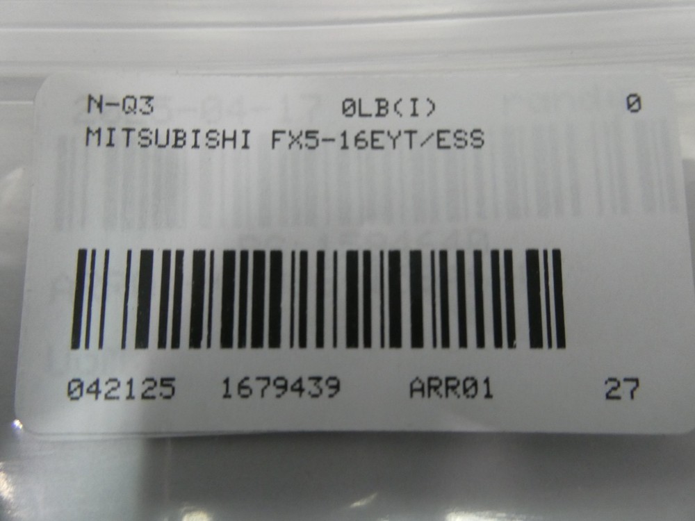 Mitsubishi FX5-16EYT/ESS I/o Module