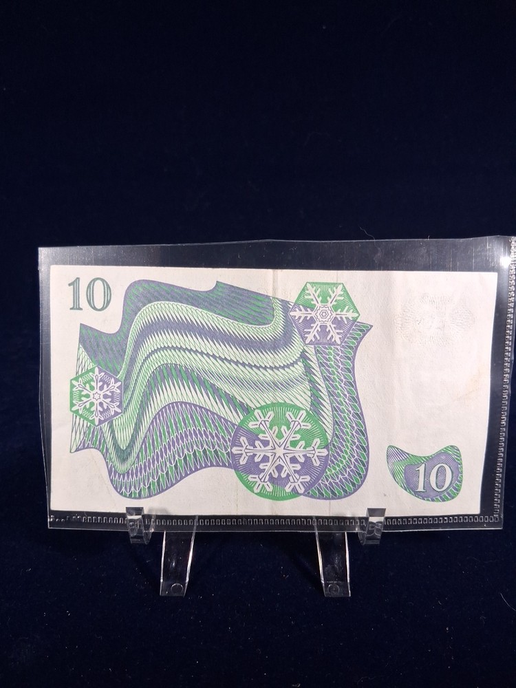 1977 SWEDISH 10 KRONE BANKNOTE