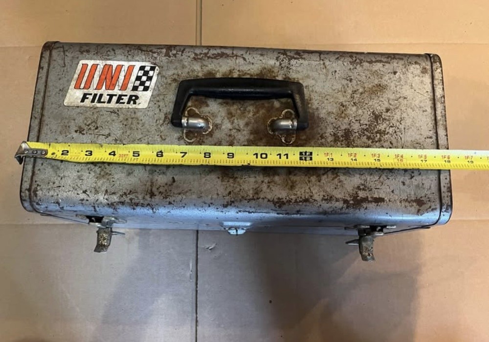 Vintage Craftsman 6500 Tool Box 18” With removable Tray. Rusty As Shown