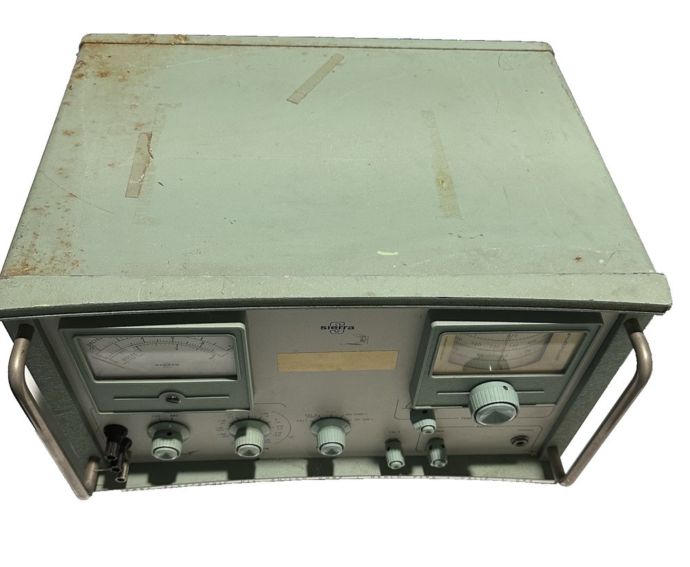 Philco Sierra Model 125B Frequency Selective Voltmeter – Untested