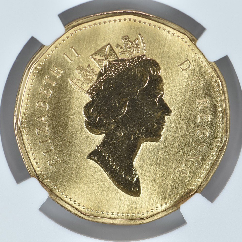 2003 Canada 1 Dollar Loon SP69 NGC Canada Label