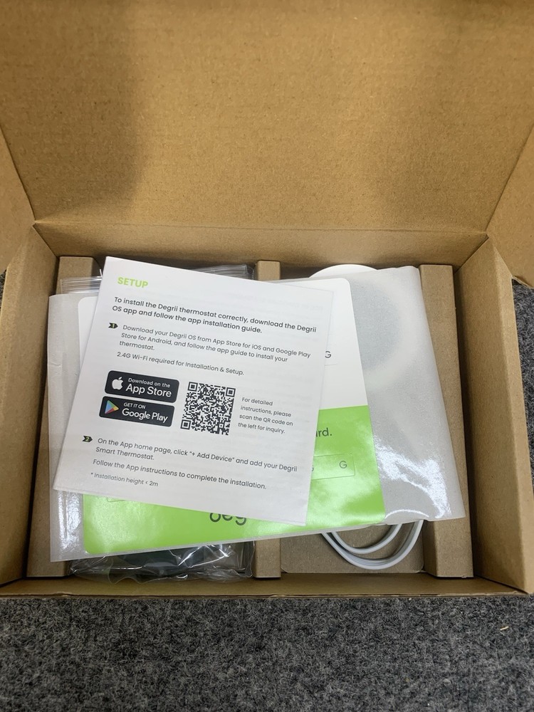 Degrii Smart Thermostat with Energy Saving WiFi Programmable