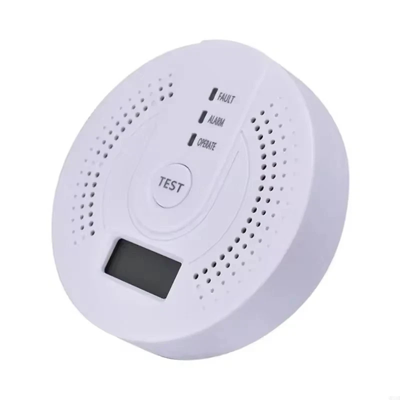 Carbon Monoxide Detector Warning Alarm Sensor LED Digital Battery Powered
