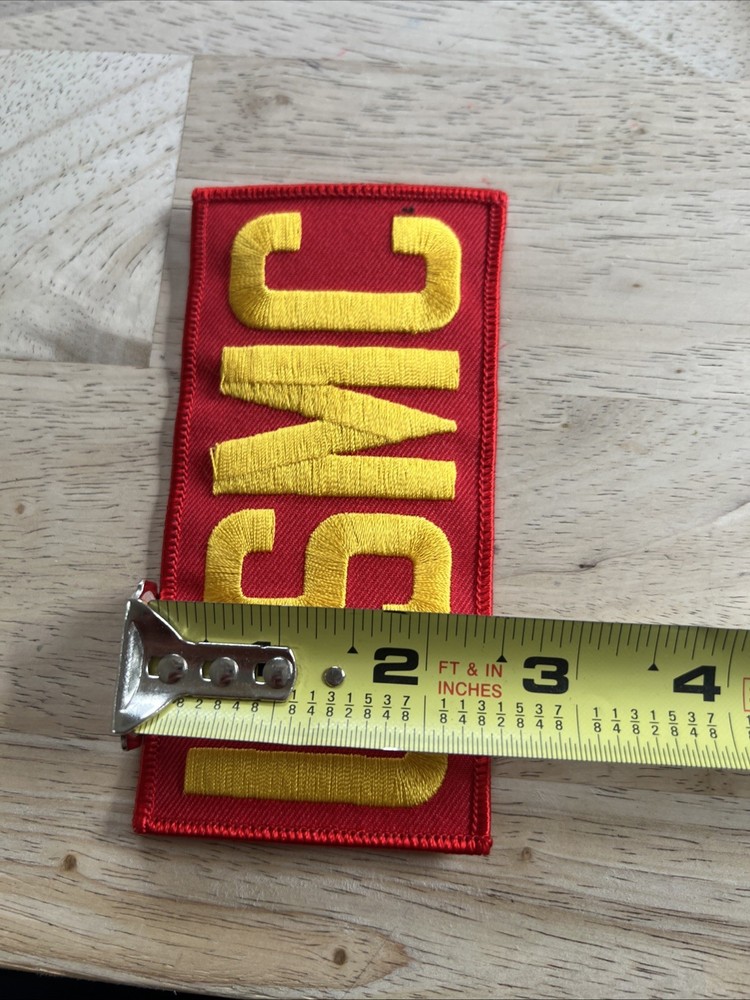 US Marine Corps - "USMC" Embroidered Patch. New
