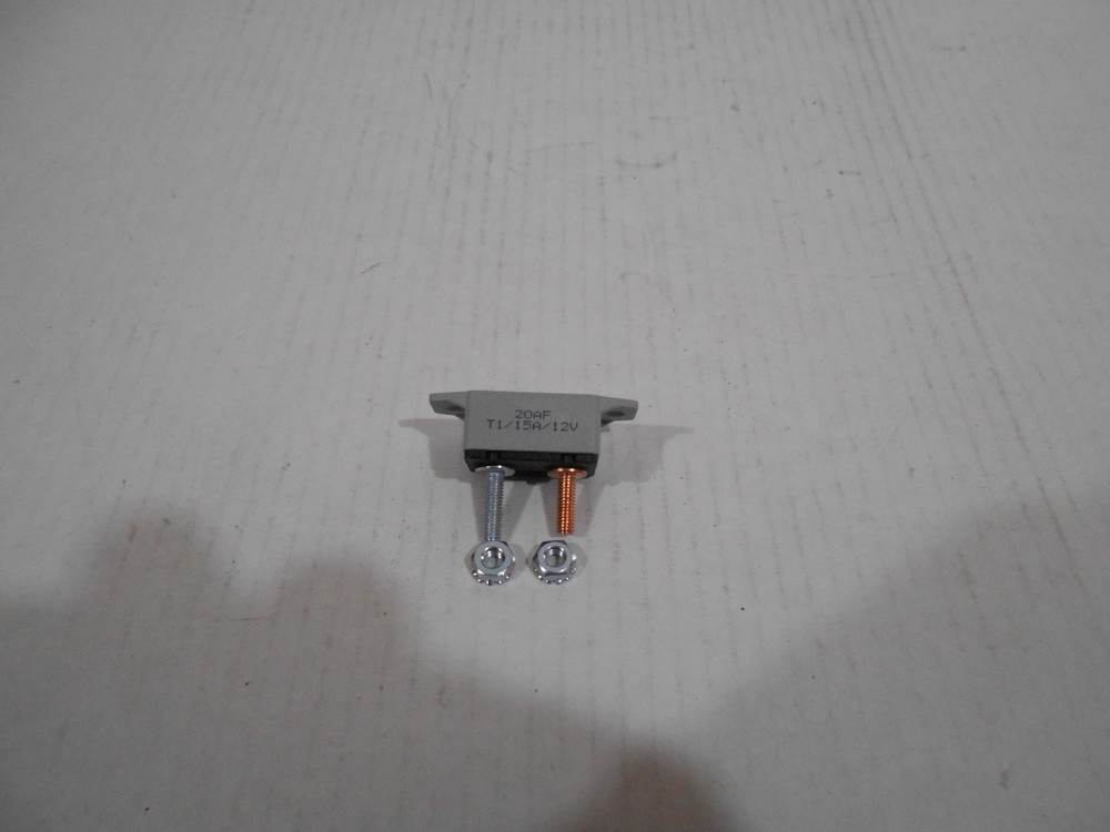 *15 AMP SHORTSTOP CIRCUIT BREAKER AUTO RESET 12V CAMBRIDGE *FREE SHIP*