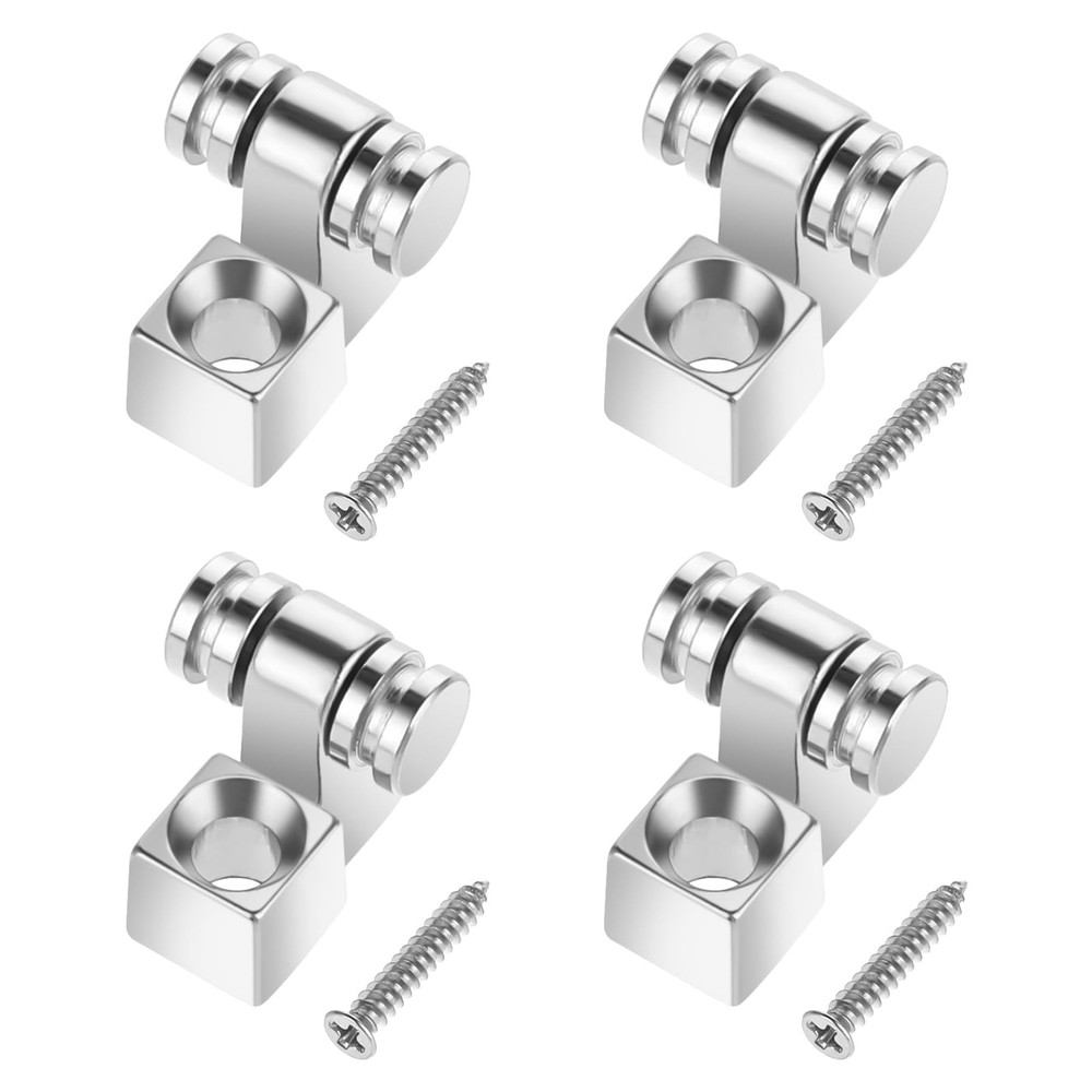 Guitar Roller String Retainers, 4 Pcs String Trees for Electric Guitar, Metal...