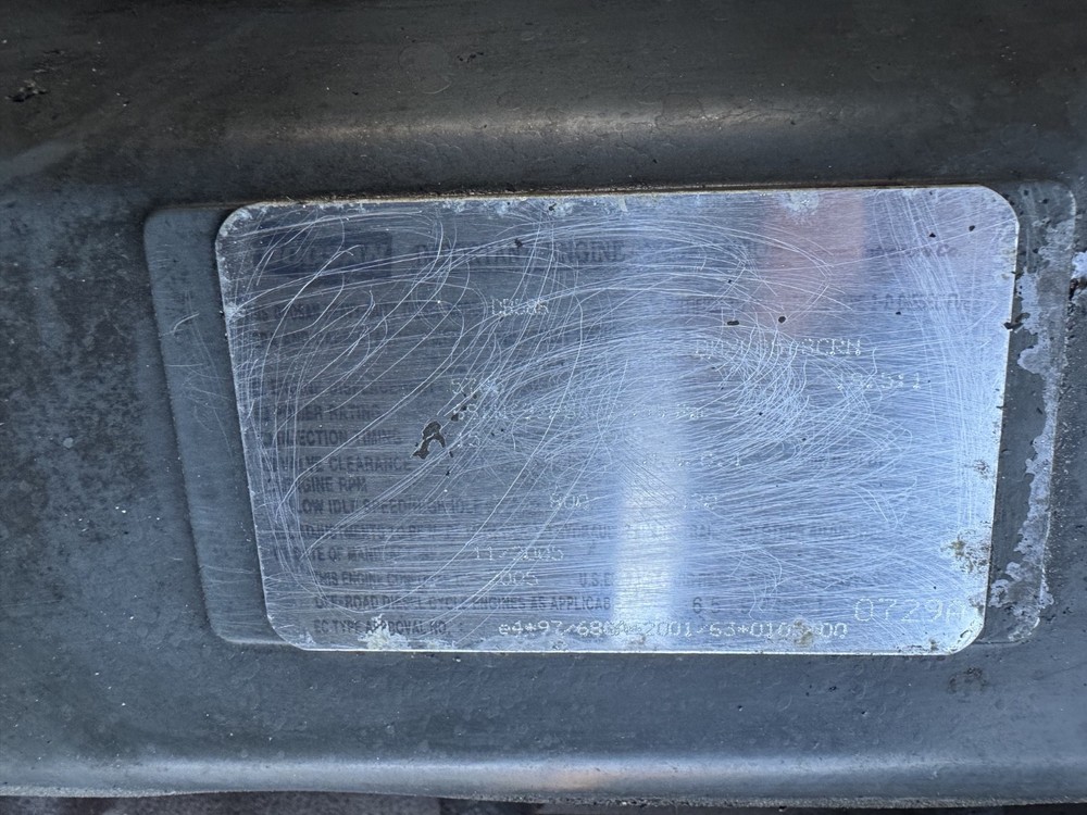 Doosan DB585 Diesel Engine - Running, Take Out.