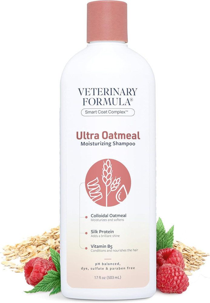 Veterinary Formula Smart Coat Complex Ultra Oatmeal Moisturizing Shampoo for Dog