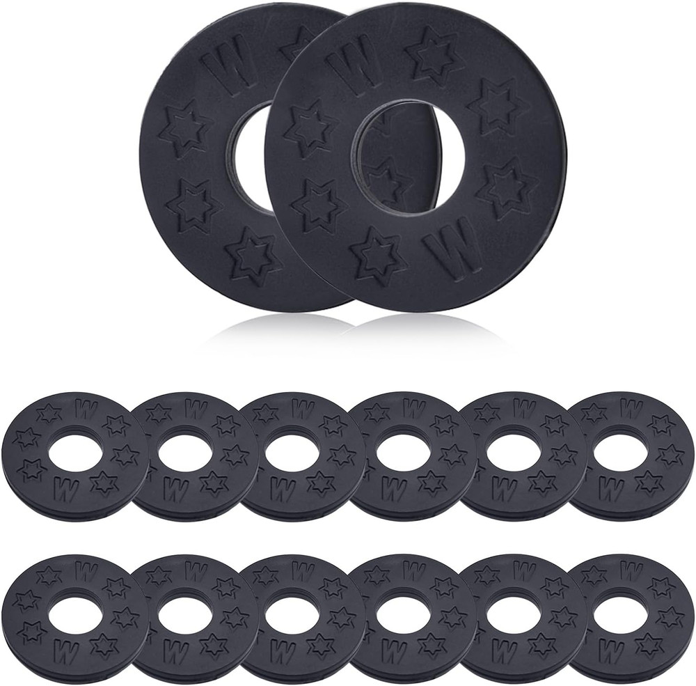 12Pieces Guitar Strap Locks Silicone Strap Locks Rubber Guitar Strap Blocks